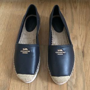 Coach espadrilles- never worn!
